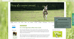 Desktop Screenshot of diaryofacanineconvert.com